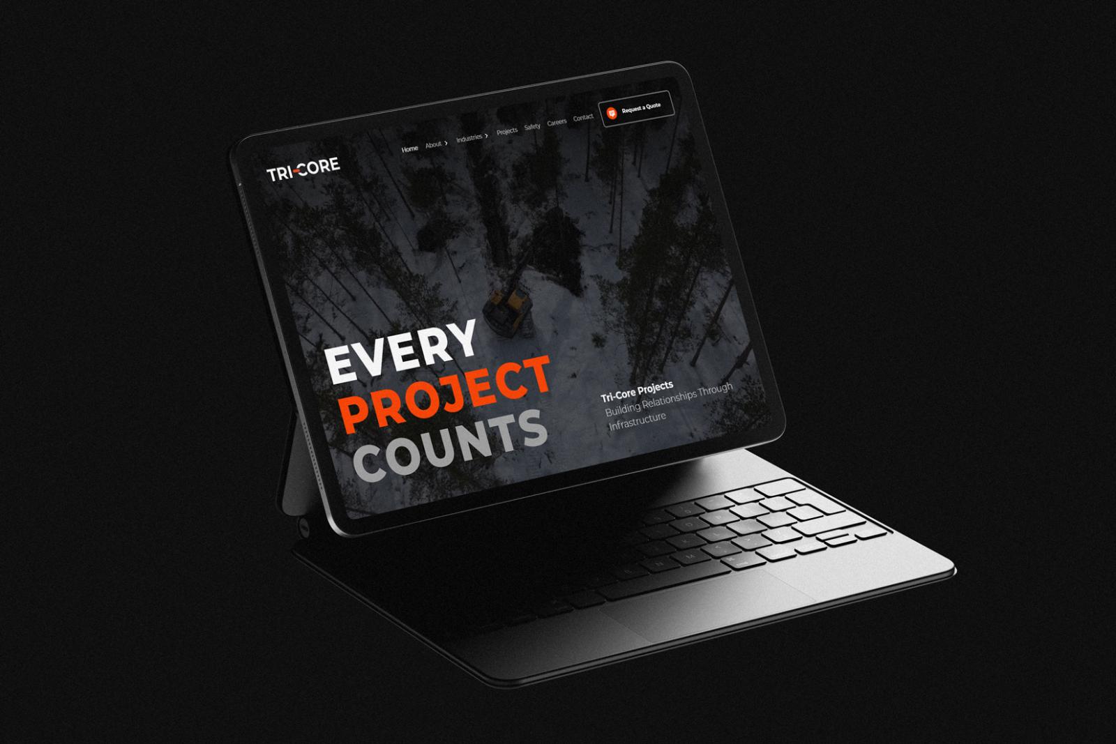 Construction Company Rebrand